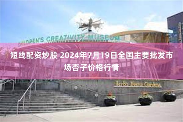 短线配资炒股 2024年7月19日全国主要批发市场杏子价格行情