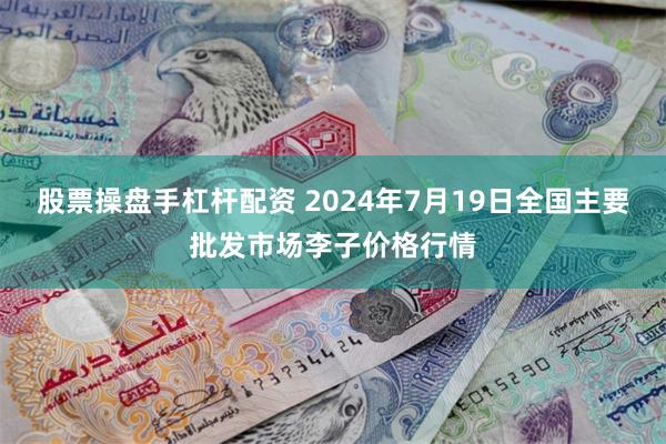 股票操盘手杠杆配资 2024年7月19日全国主要批发市场李子价格行情