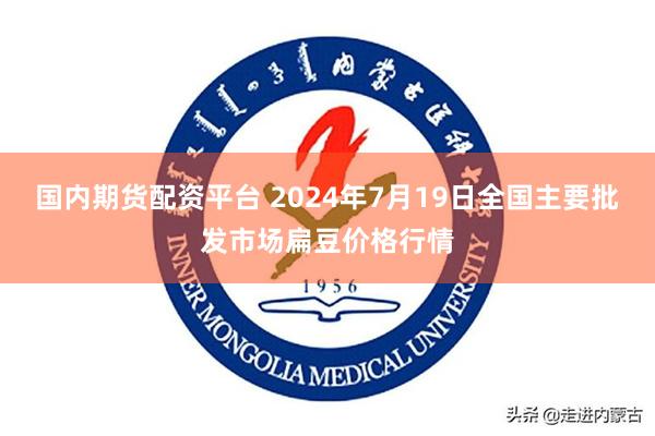 国内期货配资平台 2024年7月19日全国主要批发市场扁豆价格行情