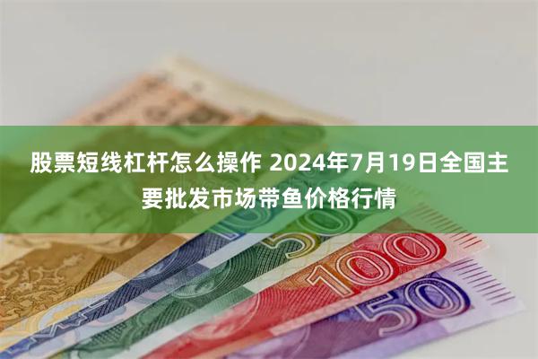 股票短线杠杆怎么操作 2024年7月19日全国主要批发市场带鱼价格行情