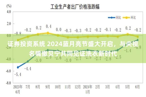 证券投资系统 2024蓝月亮节盛大开启，与央视名嘴撒贝宁共同见证洗衣新时代