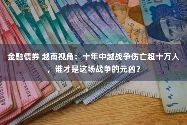 金融债券 越南视角：十年中越战争伤亡超十万人，谁才是这场战争的元凶？